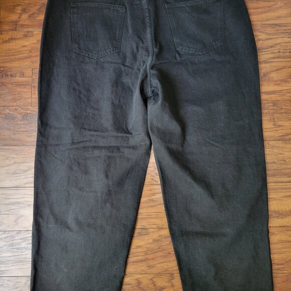 Bundle of 2 SHEIN Black Ripped Destroyed Holey Straight Leg Jeans sz 4X XXXXL - Picture 5 of 12